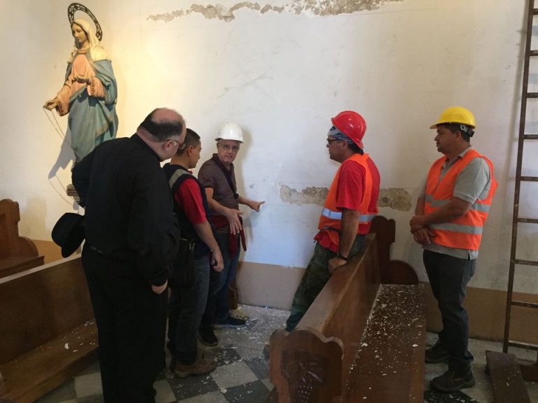 Con casi 200 años templo de la Inmaculada se remoza