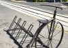 Estacionamiento para bicicletas en Flores