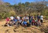 Belemitas limpian Quebrada Seca