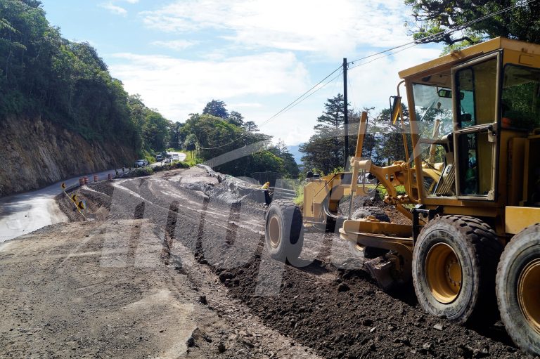 OBRAS EN LA CANGREJA CON UN 95% DE AVANCE