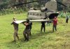 EN HELICÓPTEROS DEL EJÉRCITO LLEVAN MATERIAL PARA ESCUELAS A ALTA TALAMANCA