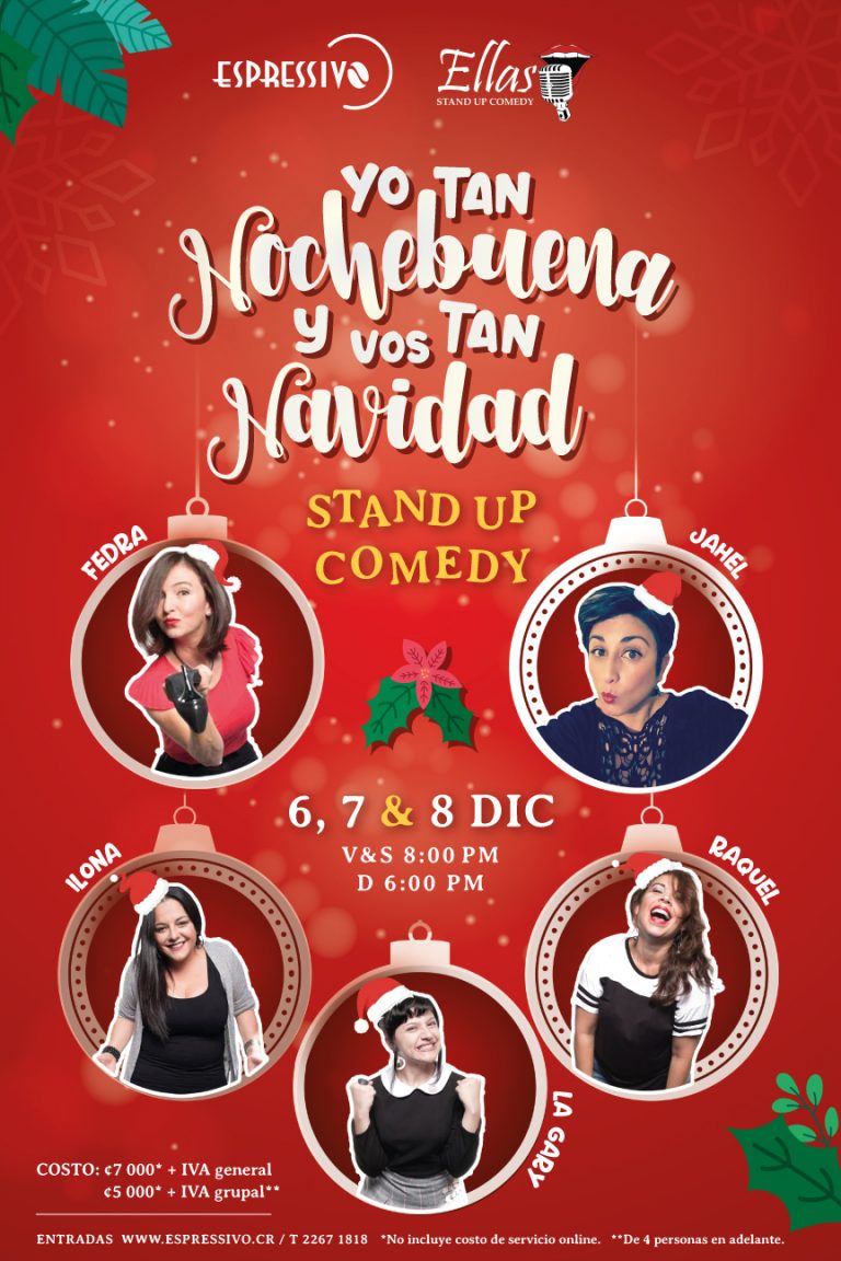 ESPECIAL NAVIDEÑO DE ELLAS STAND UP COMEDY