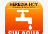 45 MIL HEREDIANOS SIN AGUA ENTRE MARTES Y MIÉRCOLES PRÓXIMOS