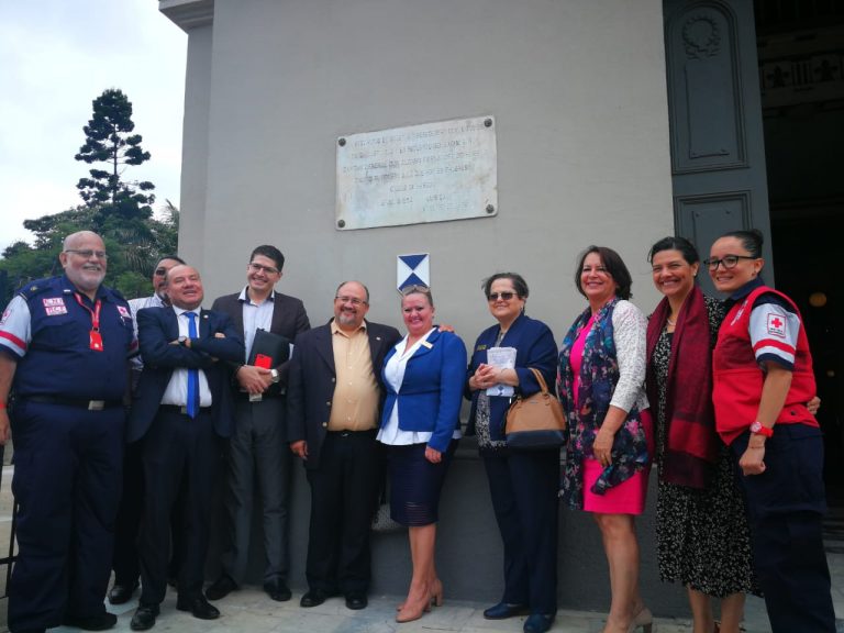 HEREDIA PROTEGE EDIFICIOS PATRIMONIALES CON ESCUDO AZUL