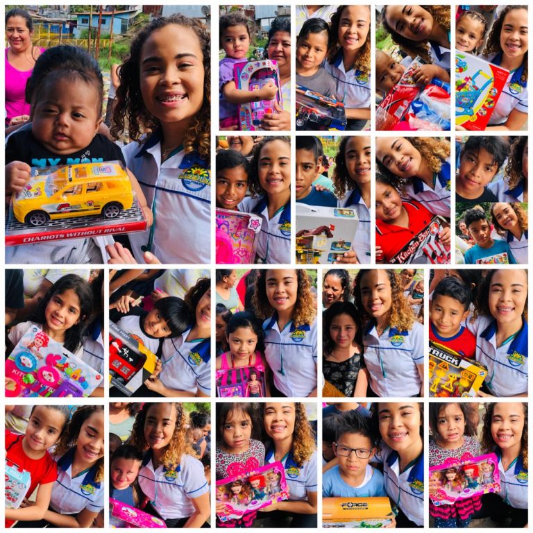 MÁS DE 100 NIÑOS DE GUARARÍ RECIBIERON JUGUETES GRACIAS A CAMPAÑA DE ACADEMIA LIDER