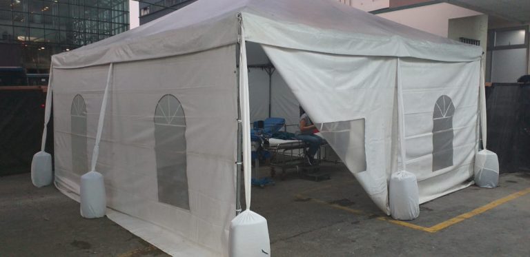 HOSPITAL SAN JUAN DE DIOS HABILITA TRIAGE PARA ATENDER CORONAVIRUS