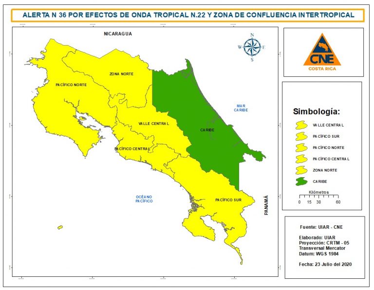 ALERTA AMARILLA POR LLUVIAS