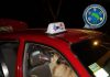 TAXISTA LLEVABA DROGA EN EL TECHO DEL CARRO