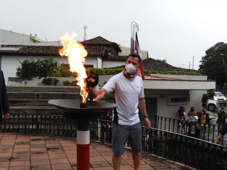 ANTORCHA CENTROAMERICANA SALIÓ DE GUATEMALA EL 3 DE SETIEMBRE