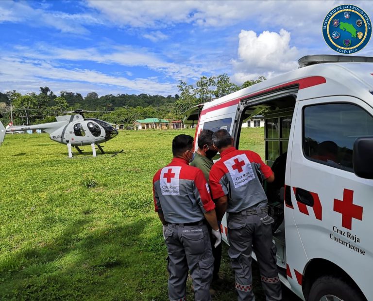 EN VUELO AMBULANCIA TRASLADAN RECIÉN NACIDO DESDE TALAMANCA