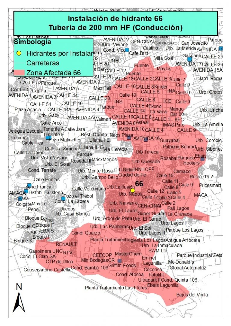 MÁS DE 50 MIL HEREDIANOS SIN AGUA ESTE MIÉRCOLES