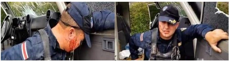 BLOQUEOS DEJAN 116 POLICÍAS HERIDOS Y 115 DETENIDOS