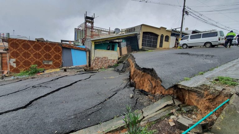 CNE CONFIRMA QUE DESLIZAMIENTO DE VALLADOLID SE MUEVE RÁPIDAMENTE