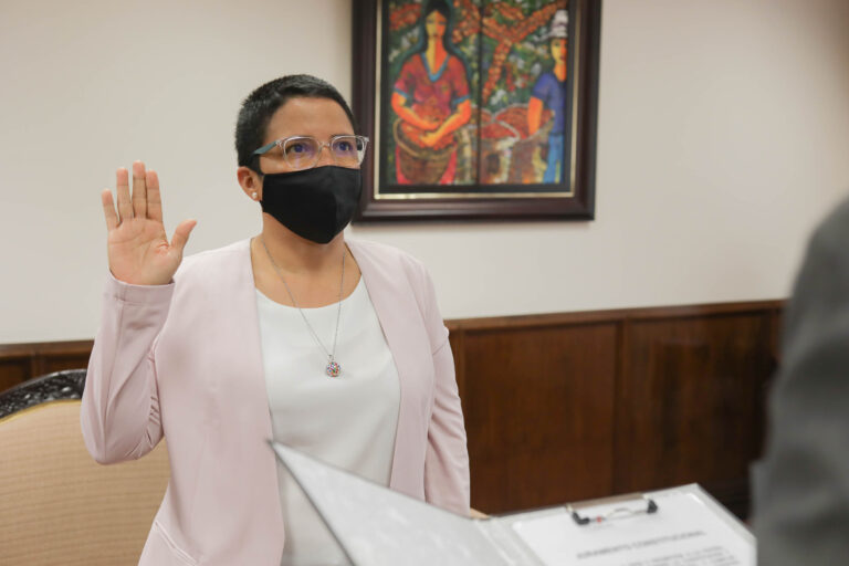 JURAMENTAN NUEVA MINISTRA DEL DEPORTE