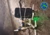 EN DRONE INTENTABAN PASAR CELULARES A LA REFORMA