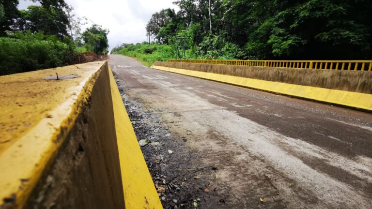 NUEVO PUENTE SOBRE EL RÍO LA CEIBA EN HORQUETAS DE SARAPIQUÍ
