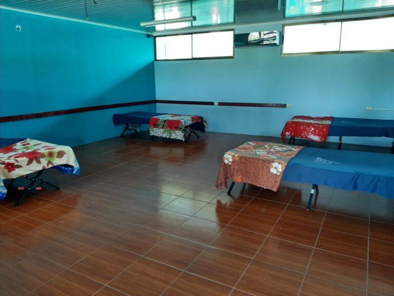 ABREN EN BARVA CENTRO DE CONTENCIÓN PARA PERSONAS CON COVID