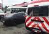 TRIPLE COLISIÓN EN SAN CARLOS