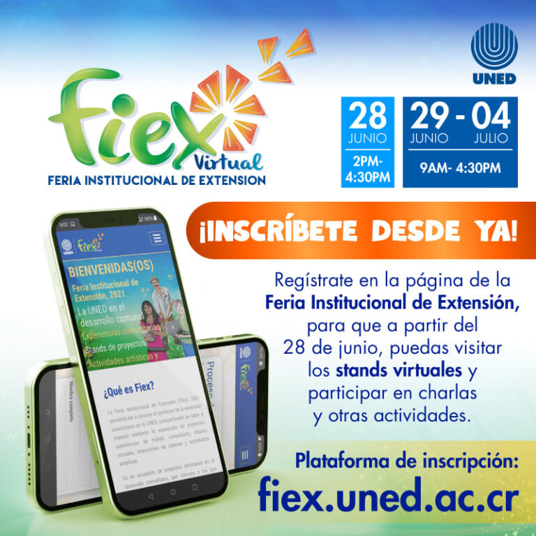EXPERIENCIAS COMUNITARIAS Y CHARLAS GRATUITAS EN FERIA VIRTUAL DE LA UNED