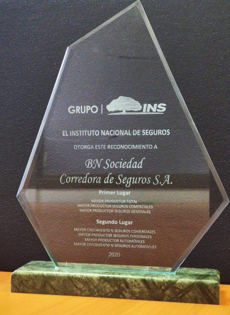 BN CORREDORA DE SEGUROS OBTIENE OCHO PREMIOS