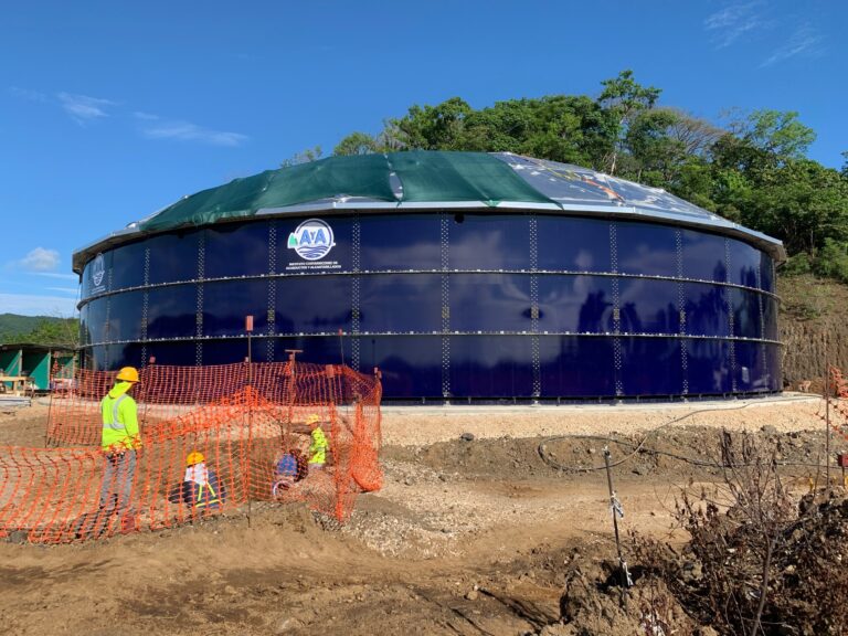 AYA INAUGURA EL TANQUE DE ACERO VITRIFICADO MÁS GRANDE DEL PAÍS