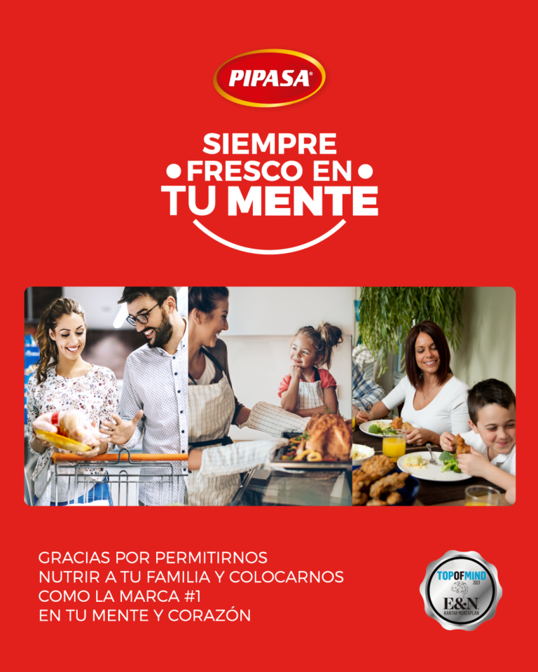 PIPASA, CINTA AZUL Y KIMBY LIDERAN EL  TOP OF MIND EN COSTA RICA