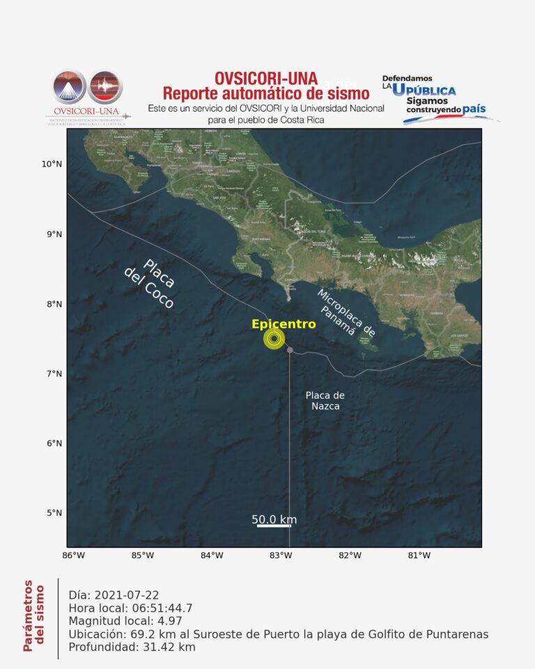 NUEVO SISMO ESTA MAÑANA