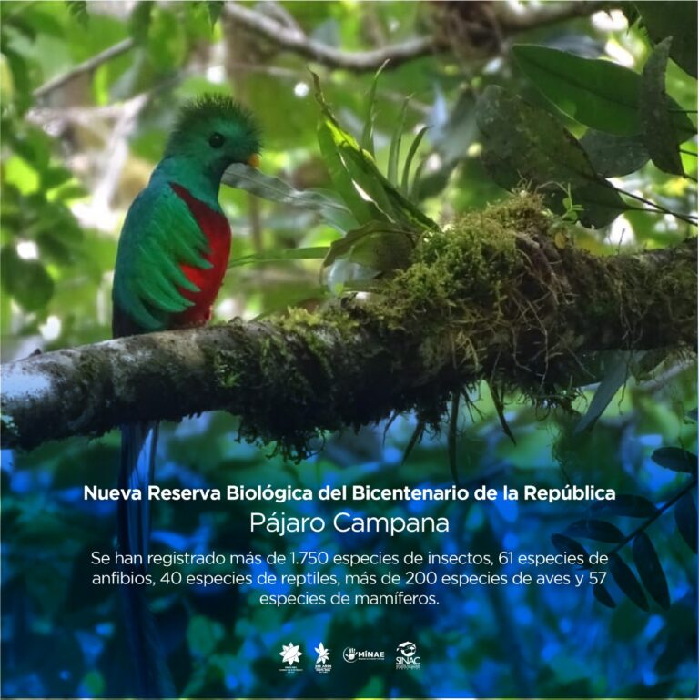 PAÍS CON NUEVA RESERVA BIOLÓGICA CON MÁS DE 5 MIL HECTÁREAS