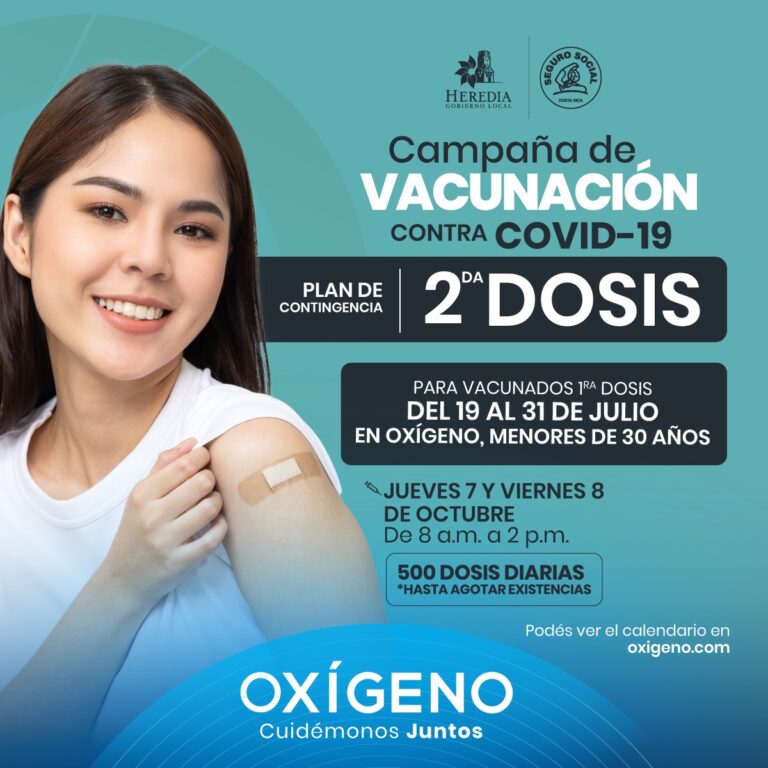 ADELANTAN SEGUNDA DOSIS A MENORES DE 30 AÑOS EN CUBUJUQUÍ
