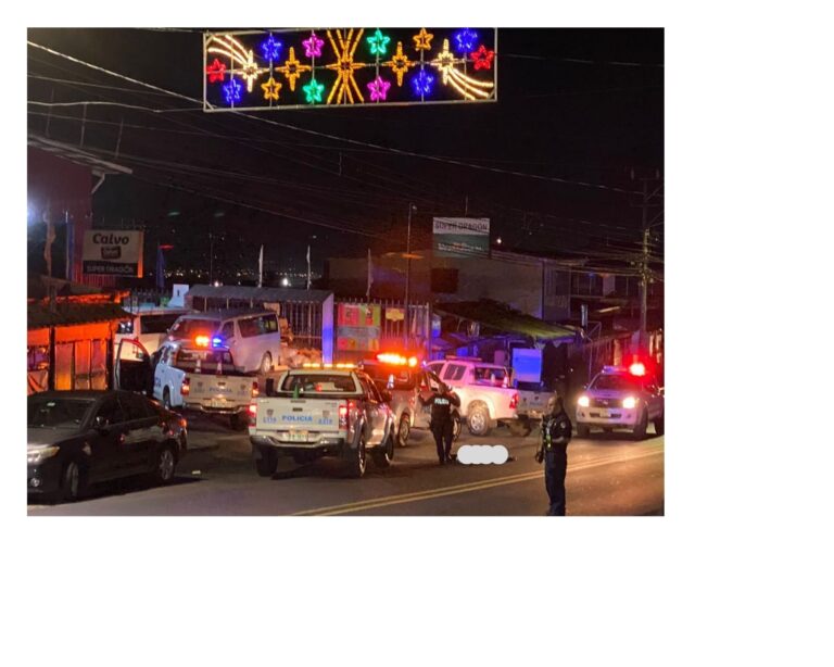 MATAN POLICÍA EN SANTA BÁRBARA DE HEREDIA