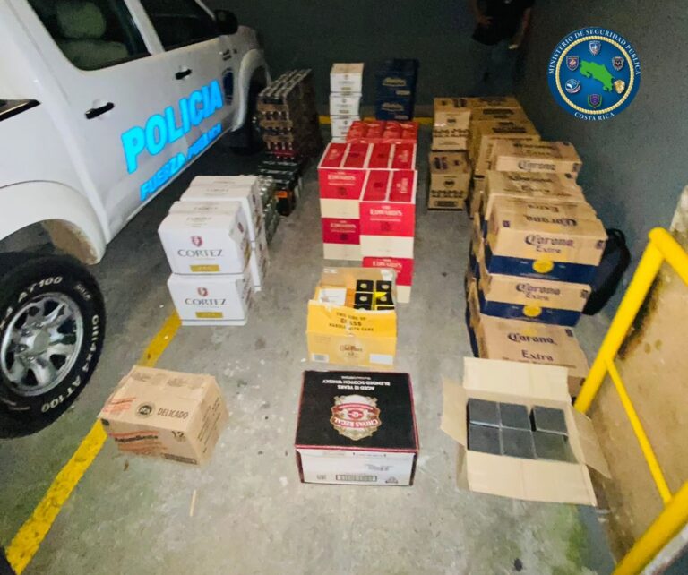 FUERZA PÚBLICA DECOMISA GRAN CANTIDAD DE LICOR QUE INGRESÓ DE FORMA IRREGULAR