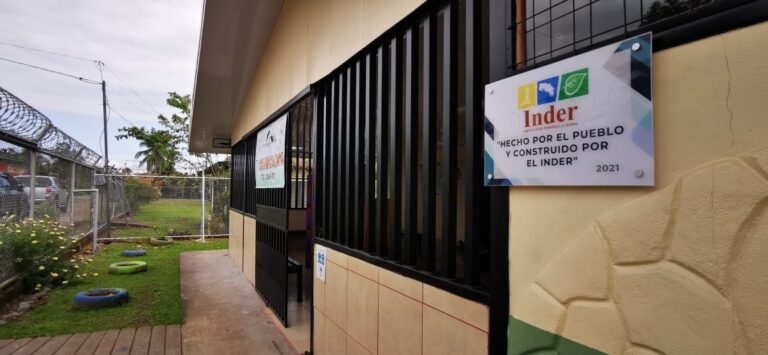 CEN CINAI DE FINCA DOS EN SARAPIQUÍ MEJORARÁ  LA ATENCIÓN A MÁS DE 120 PERSONAS