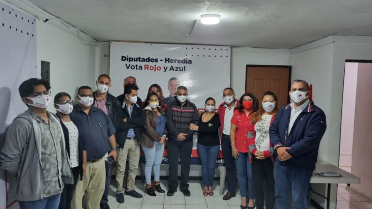 EX DIRIGENTES DEL PAC EN HEREDIA DAN ADHESIÓN AL PUSC