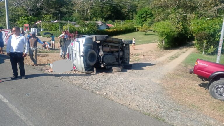 TRES ESTADOUNIDENSES SON LAS VÍCTIMAS DE ACCIDENTE EN QUEPOS