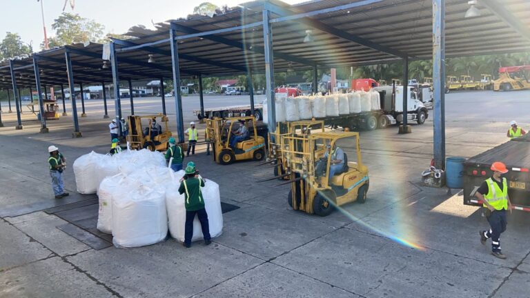 LLEGAN DE CHINA 5 MIL TONELADAS DE RESINA RECICLADA PARA HACER ENVASES