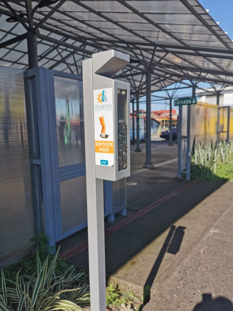 HEREDIA SE SUMA A CAMPAÑA PARA REDUCIR CONTAMINACIÓN DE COLILLAS DE CIGARRO