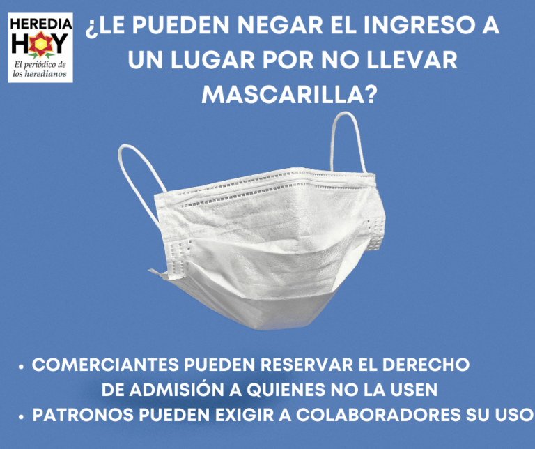 PATRONOS PUEDEN EXIGIR A SUS COLABORADORES USO DE LA MASCARILLA