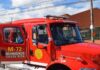 INCENDIO FRENTE A ESCUELA DE MERCEDES SUR