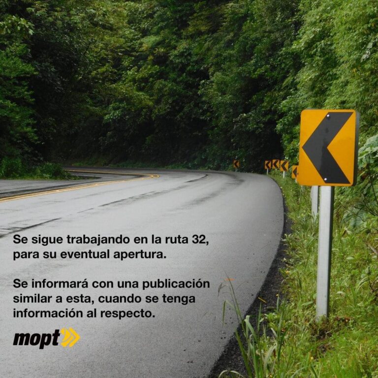 RUTA 32 CONTINÚA CERRADA ESTE VIERNES