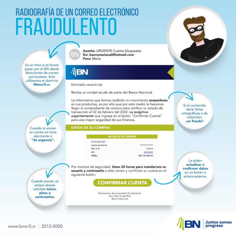 Banco Nacional previene en seguridad informática