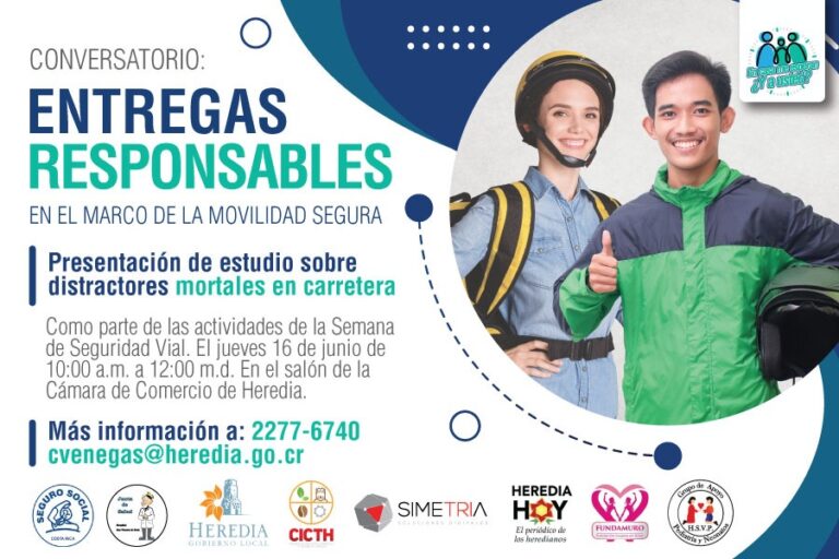 HEREDIA BUSCA REDUCIR ACCIDENTES DE REPARTIDORES MOTORIZADOS