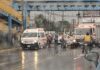 MENOR SE LANZÓ DEL PUENTE PEATONAL