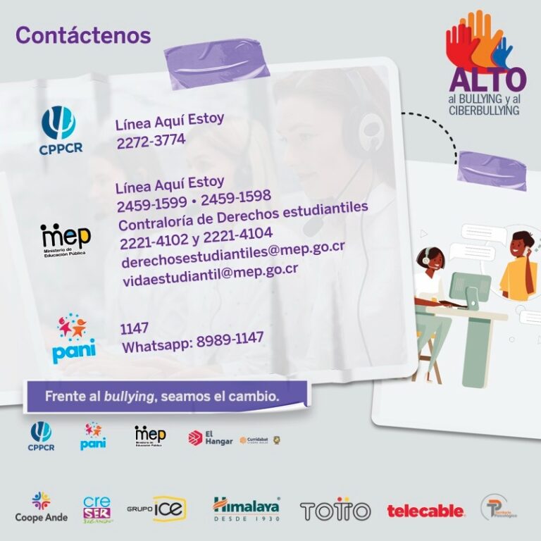 LANZAN CAMPAÑA CONTRA EL BULLYING Y EL CIBERBULLYING