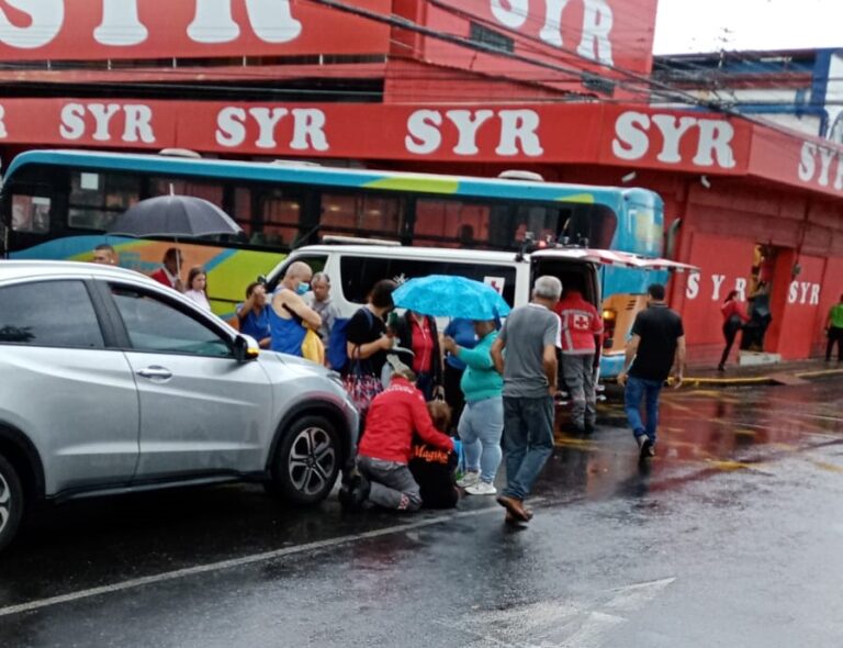 MOTOCICLISTA HERIDO EN COLISIÓN
