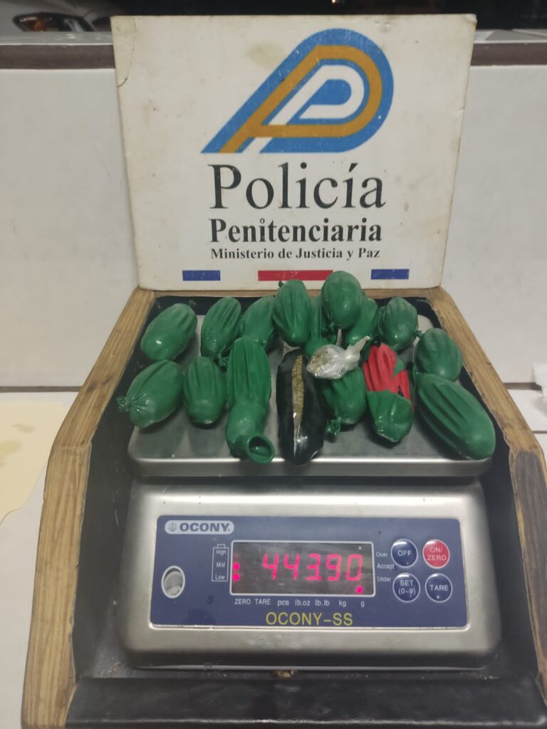 NUEVO DECOMISO DE DROGA EN CÁRCEL