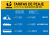 A PARTIR DE HOY BAJAN TARIFAS DE PEAJE EN RUTA UNO