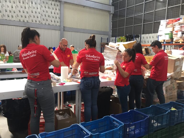 POZUELO DONA 300 TONELADAS DE ALIMENTOS