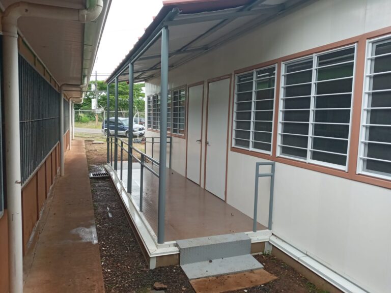 DONAN AULAS DESARMABLES PARA ZONAS AFECTADAS POR NATE