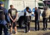 DETENIDOS POR ROBO LLEVABAN CHALECOS ANTIBALAS