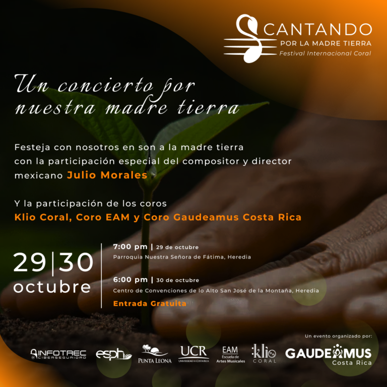 HEREDIA FESTEJARÁ A LA MADRE TIERRA EN FESTIVAL DE COROS